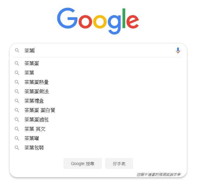 Google推荐关键字 Google推荐关键字